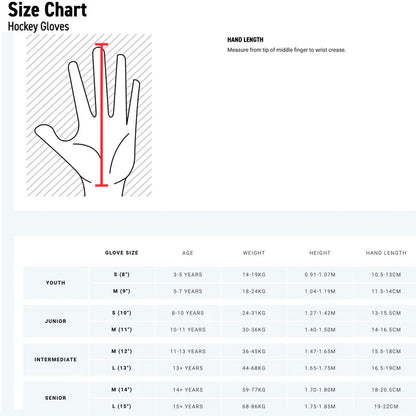 BAUER SUPREME MACH GLOVES SENIOR